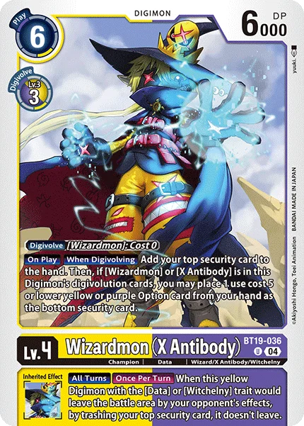 Wizardmon (X Antibody) 「BT19-036」「EN」