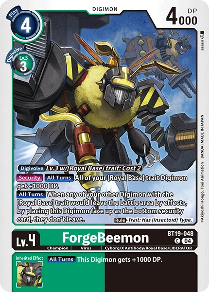 ForgeBeemon 「BT19-048」「EN」