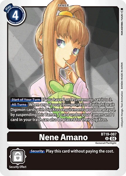 Nene Amano 「BT19-087」「EN」