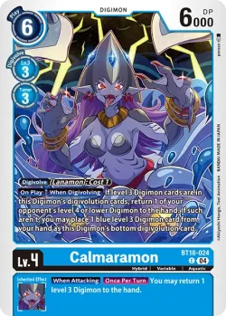Calmaramon — BT18-19: Special Booster Ver.2.0 #BT18-024 · Digimon