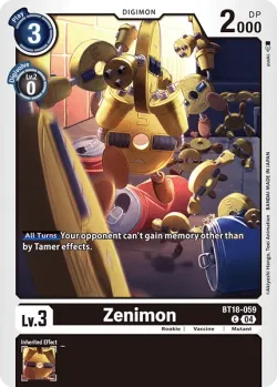 Zenimon 「BT18-059」「EN」