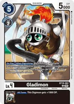 Gladimon 「BT18-062」「EN」