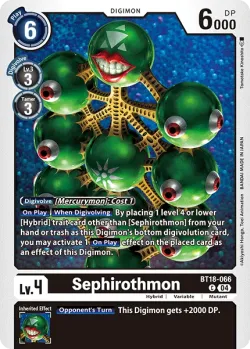 Sephirothmon 「BT18-066」「EN」