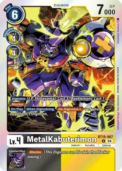 MetalKabuterimon 「BT18-067」「EN」
