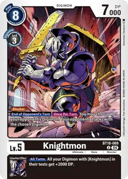 Knightmon 「BT18-069」「EN」