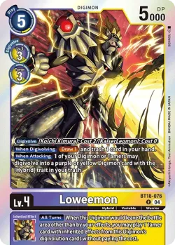 Loweemon 「BT18-076」「EN」