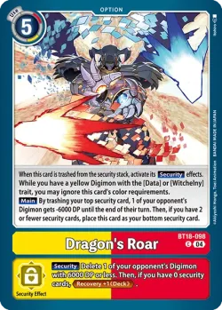 Dragon's Roar 「BT18-098」「EN」