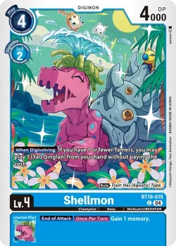 Shellmon — Judge Pack 2025 Season 1 #BT19-019 · Digimon