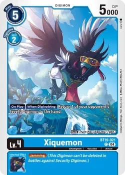 Xiquemon — BT18-19: Special Booster Ver.2.0 #BT19-021 · Digimon