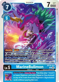 MarineBullmon — Special Booster Ver.2.0 Celebration Event Pack #BT19-024 · Digimon