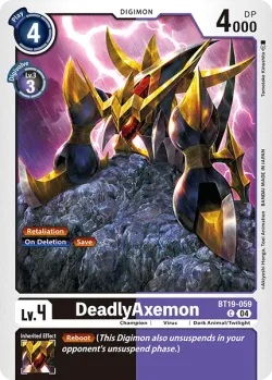 DeadlyAxemon 「BT19-059」「EN」