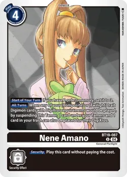 Nene Amano 「BT19-087」「EN」