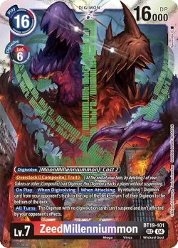 ZeedMillenniummon 「BT19-101」「EN」