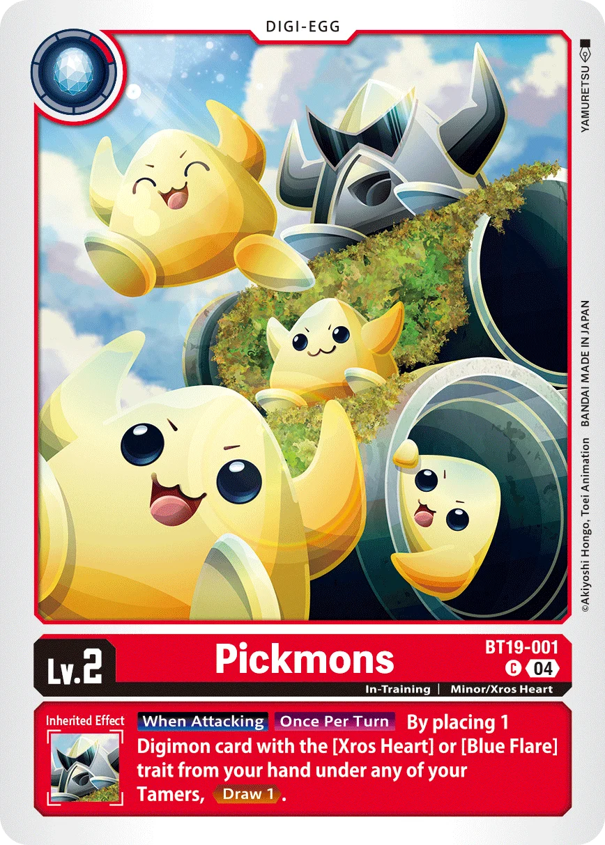 Pickmons 「BT19-001」「EN」