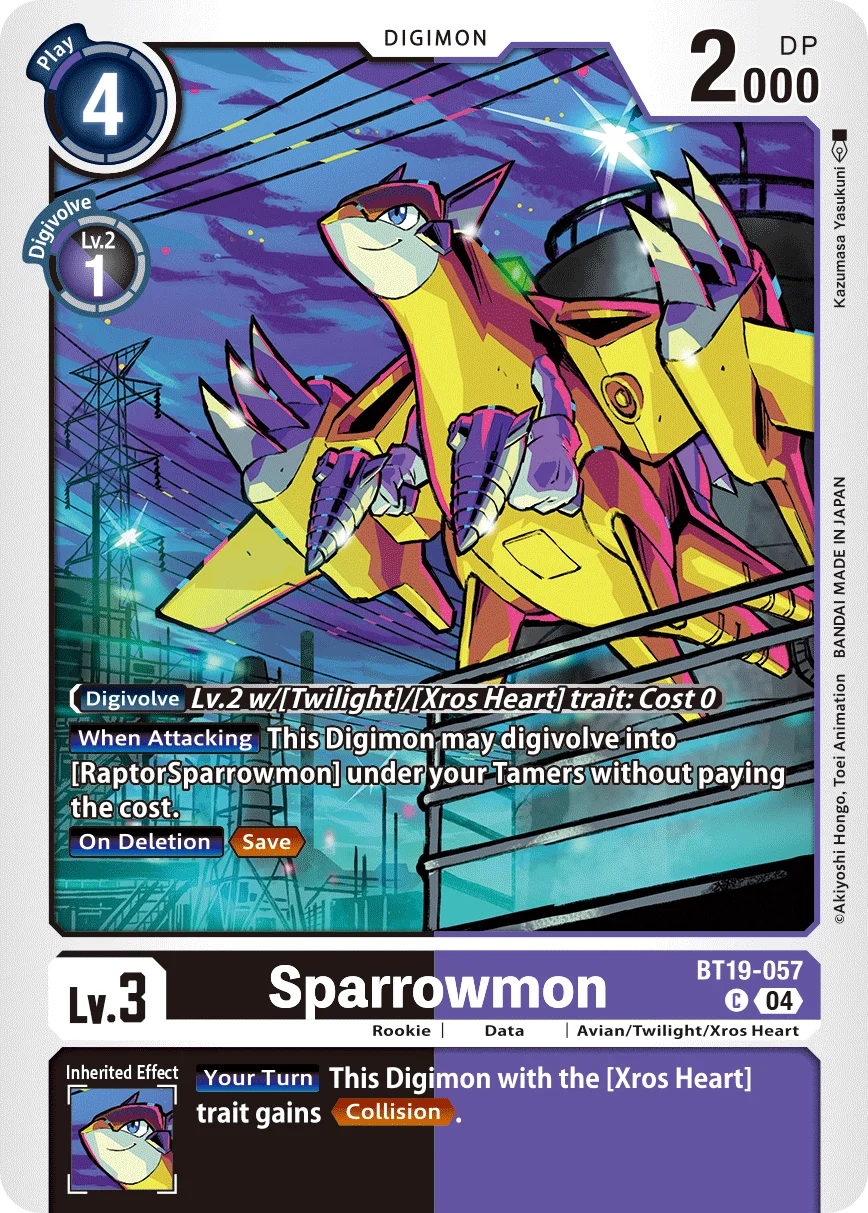 Sparrowmon 「BT19-057」「EN」