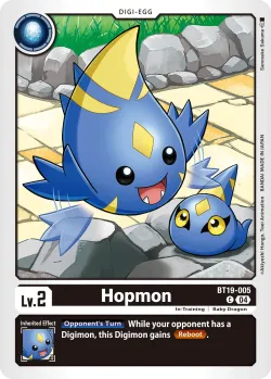 Hopmon — BT19-20: Special Booster Ver.2.5 #BT19-005 · Digimon