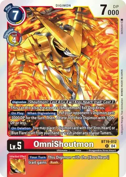 OmniShoutmon — BT19-20: Special Booster Ver.2.5 #BT19-012 · Digimon