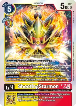 ShootingStarmon — Special Booster Ver.2.5 Celebration Event Pack #BT19-035 · Digimon