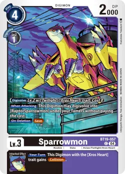 Sparrowmon 「BT19-057」「EN」