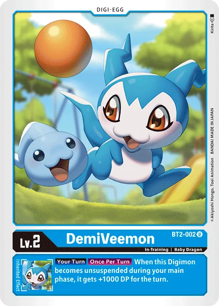 DemiVeemon 「BT2-002」「EN」