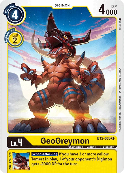 GeoGreymon 「BT2-035」「EN」