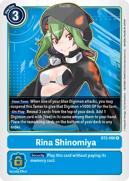 Rina Shinomiya 「BT2-086」「EN」