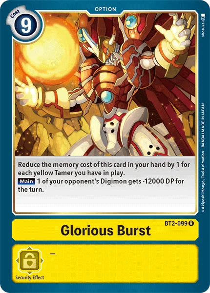 Glorious Burst 「BT2-099」「EN」