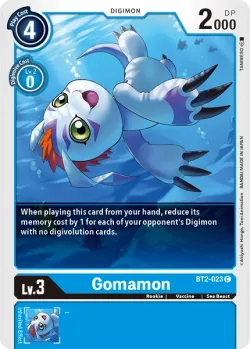 Gomamon 「BT2-023」「EN」