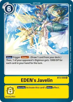 Eden's Javelin 「BT2-098」「EN」