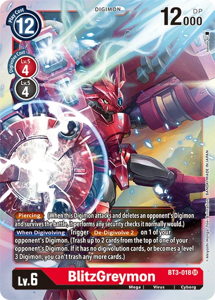 BlitzGreymon 「BT3-018」「EN」