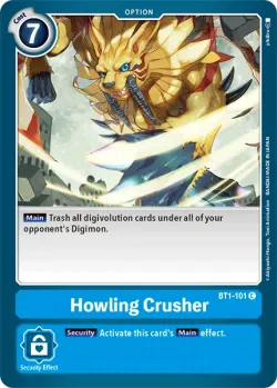 Howling Crusher 「BT1-101」「EN」