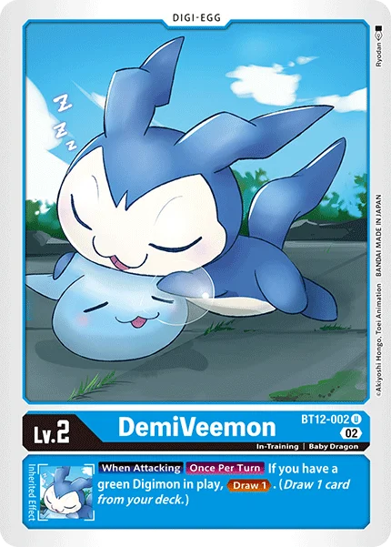 DemiVeemon 「BT12-002」「EN」