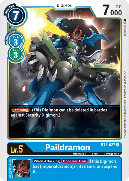 Paildramon 「BT3-027」「EN」