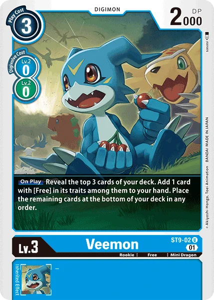 Veemon 「ST9-02」「EN」