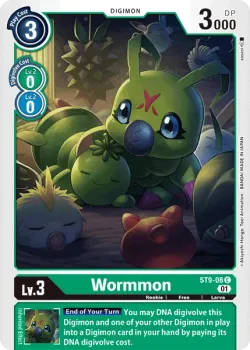 Wormmon 「ST9-08」「EN」