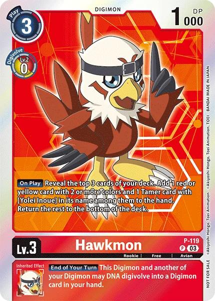 Hawkmon 「P-119」「EN」