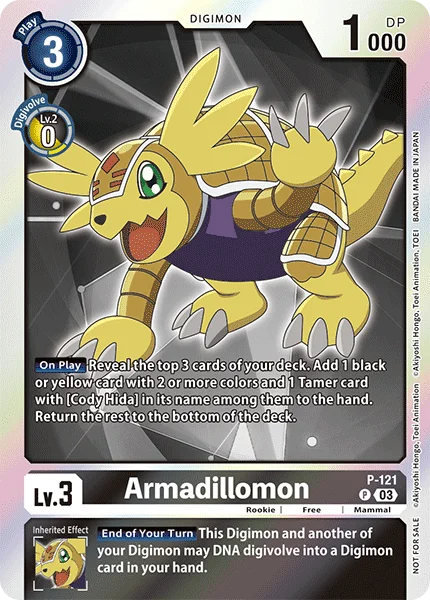 Armadillomon 「P-121」「EN」