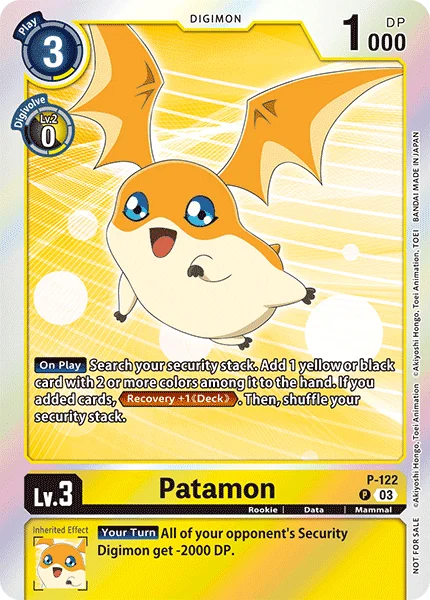 Patamon 「P-122」「EN」