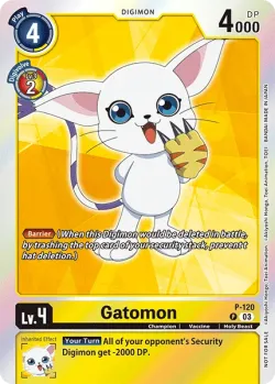 Gatomon 「P-120」「EN」