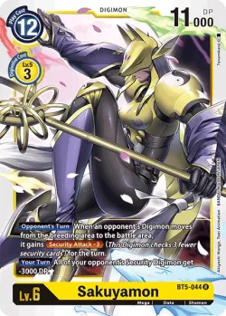 Sakuyamon — PB-08: Digimon Tamers Playmat #BT5-044 · Digimon