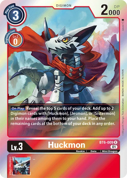 Huckmon 「BT6-009」「EN」
