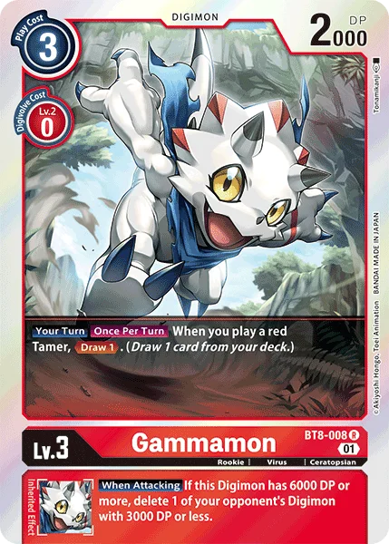 Gammamon 「BT8-008」「EN」