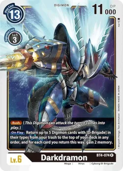 Darkdramon 「BT4-074」「EN」