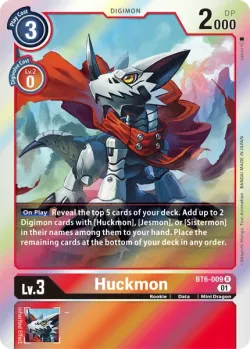 Huckmon — Event Pack 3 #BT6-009 · Digimon