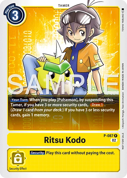 Ritsu Kodo 「P-087」「EN」