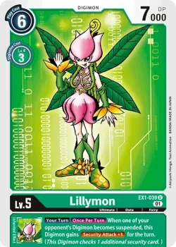 Lillymon 「EX1-039」「EN」