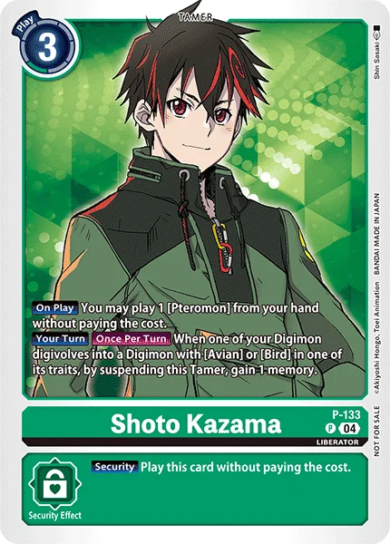 Shoto Kazama 「P-133」「EN」