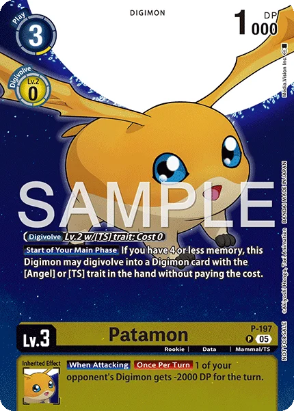 Patamon 「P-197」「EN」