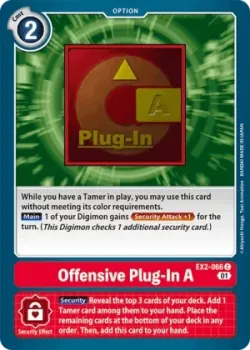 Offensive Plug-In A 「EX2-066」「EN」