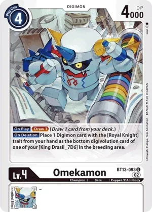 Omekamon 「BT13-093」「EN」